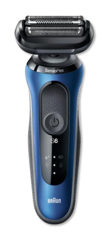 【团购展示】博朗新6系60-B1300s电动剃须刀（蓝色） 商品图0