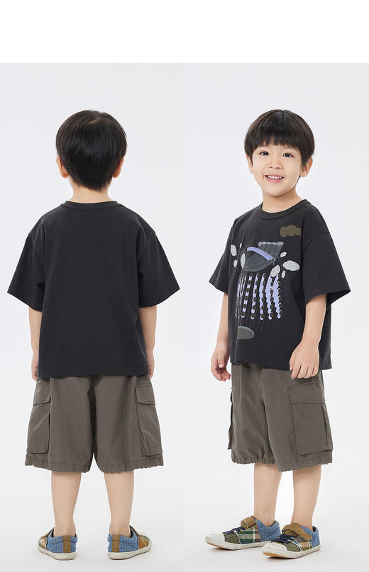 jnby  23年夏款  针织棉高克耐磨短袖T恤  1N5111580 商品图7