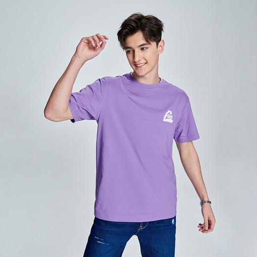 Lee商场同款23春夏新品舒适版印花圆领凉感男短袖T恤LMT004551200 商品图1