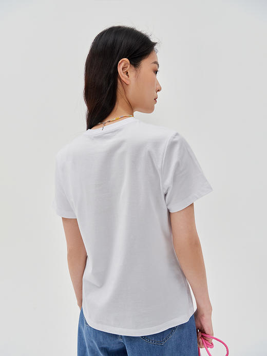 LEE 新品标准版印花圆领多色女短袖T恤LWT0051443RT 商品图2