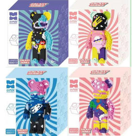 【38元/个】小方乐次元星河拼装积木（1310611）