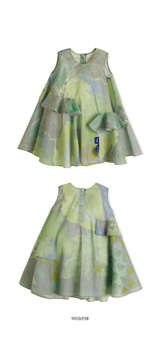 jnby  23年夏款 细腻棉纱无袖连衣裙  YN5G11550 商品图7