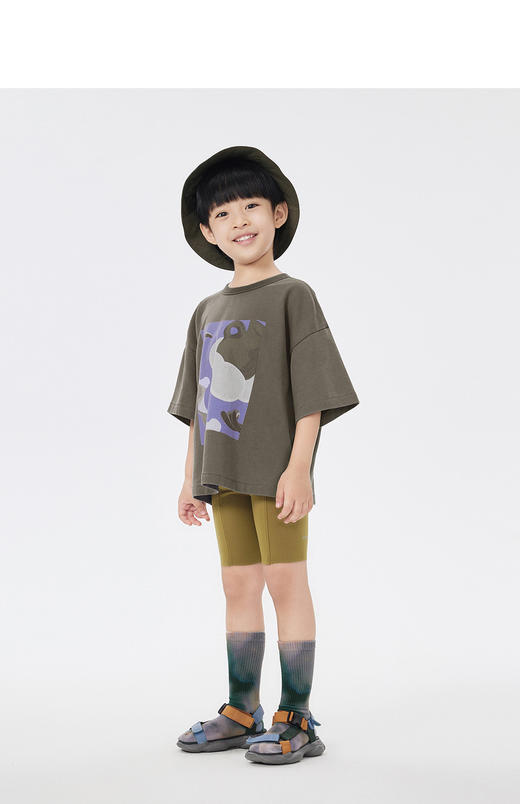 jnby  23年夏款  超弹无束缚中长款打底裤  1N5E11440 商品图4