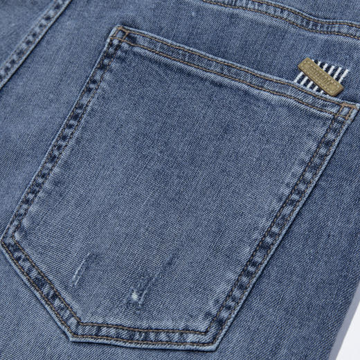 【断码清仓】HX 夏季水洗牛仔九分裤S210320063101 商品图10