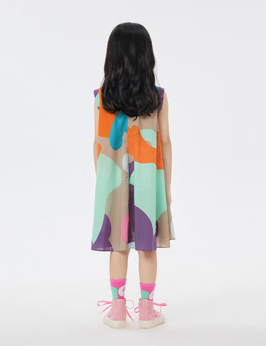 jnby  23年夏款  高支府绸无袖连衣裙  1N5G13990 商品图6