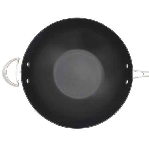 丹麦原装进口SCANPAN不锈钢CT不粘炒锅32CM家用炒菜锅电磁炉燃气灶通用 商品图5