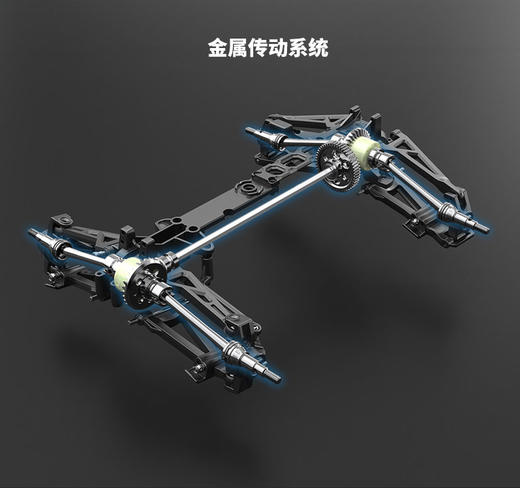 美嘉欣 16210 1/16 四驱无刷遥控 大脚竞速卡 商品图6