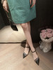 春季新款，尖头镶钻透明中跟凉鞋HCY-K3485 商品缩略图5