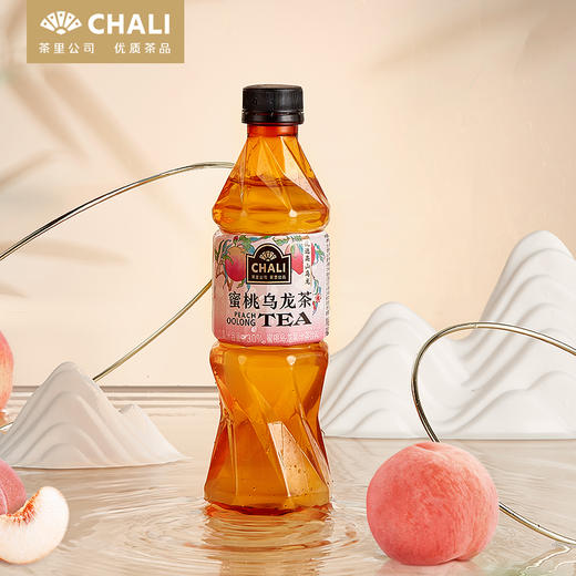 茶里蜜桃乌龙果汁茶饮料390ml 商品图5