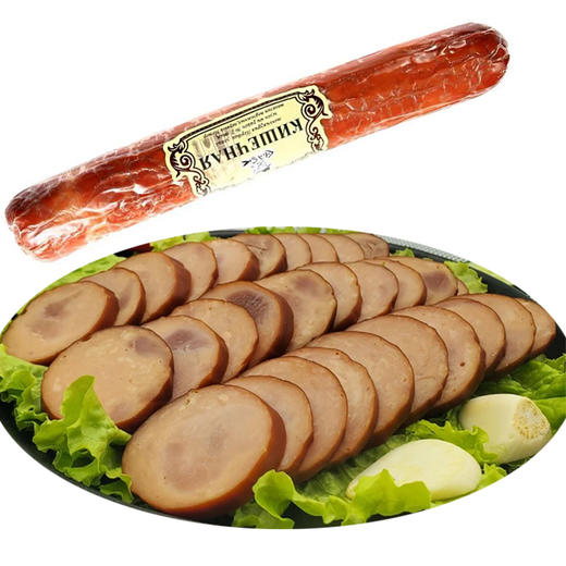 俄罗斯风味哈客斯牛肉牛筋红肠香肠350g 商品图1