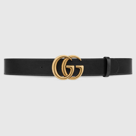 【一】GUCCI 古驰 女士GG带扣双面腰带 混色 659416 92TIC 9769 商品图1