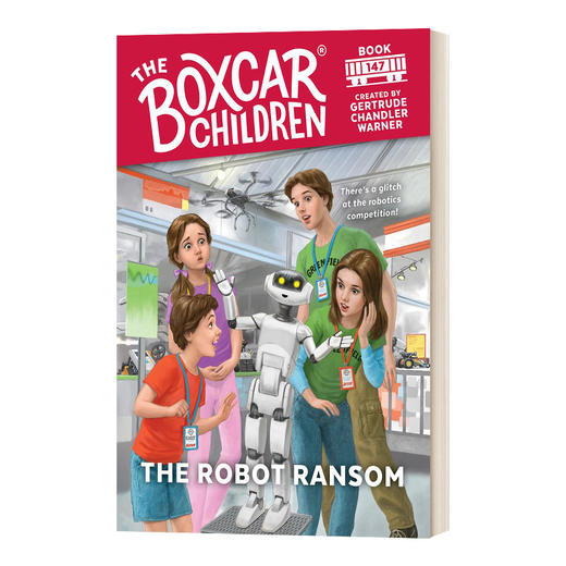 英文原版 The Robot Ransom 机器人赎金 棚车少年系列147 The Boxcar Children Mysteries 英文版 进口英语原版书籍 商品图1