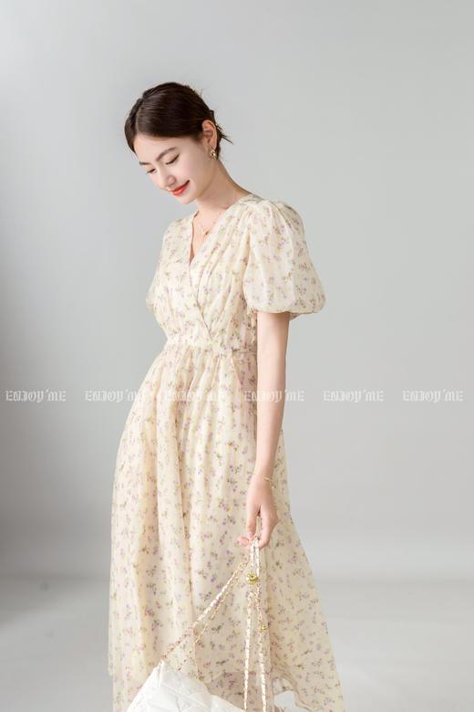 【门店同款】2023年夏季V领系带温柔风连衣裙 150566149 商品图6