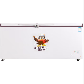 新飞 冰柜 BC/BD-539KHA 白色 家用商用大容量卧式冷柜超市冰柜冷藏冷冻单温冰柜