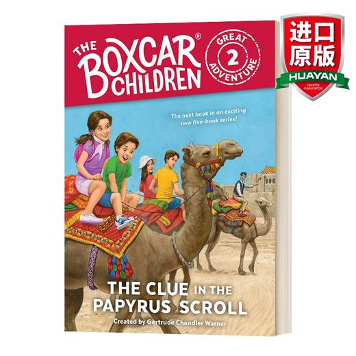 英文原版 The Boxcar Children Great Adventure 2 棚车少年伟大冒险系列2 莎草纸卷中的线索 英文版 进口英语原版书籍 商品图0