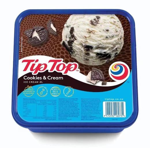 天猫同款【全球最好吃的】TipTop 新西兰进口原装冰淇淋桶装2000ML 商品图5