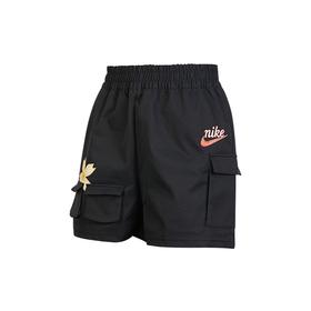 Nike/耐克新款女子运动休闲训练太阳花印花梭织短裤DV3205-010