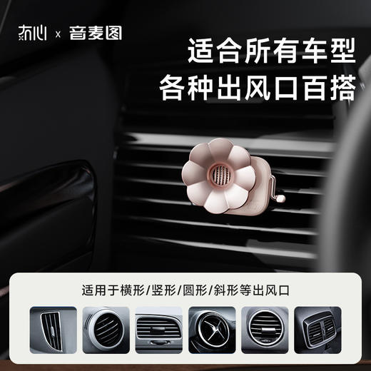 【360°环绕散香！复古设计】香水车载香薰空调出风口汽车摆件车内装饰用品大全香膏香氛 商品图2