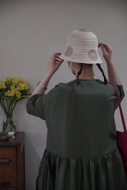 ECOLE DE CURIOSITES 丝棉府绸刺绣连衣裙(Limited series) 商品图12