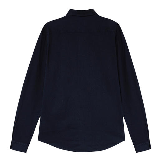 HUGO BOSS 雨果博斯 SS23 男士深蓝色休闲长袖衬衫polo衫 50467445 商品图1