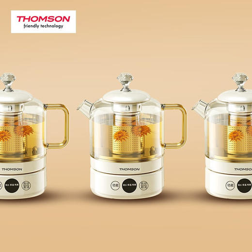 【直发】汤姆逊THOMSON-煮茶器0.9L（多功能）C-T0622 商品图4