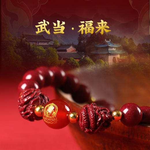 灵机生活馆 干支局生肖fo朱砂手链手串 三合六合十二生肖 商品图2