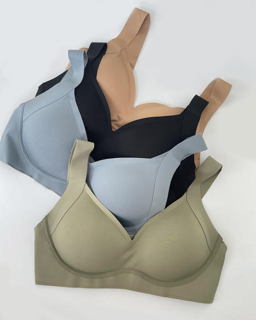 「小胸bi备」 MYA觉袈小胸显大聚拢软支撑无痕内衣女 漫画胸 商品图6