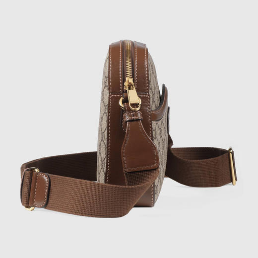 GUCCI 古驰 男士GG Supreme帆布 Retro系列邮差包 混色 675891 92THG 8563 商品图1