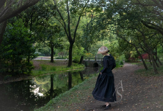 Kreuzzz 原色ELIZABETH不规则网纱圆顶草帽 商品图6