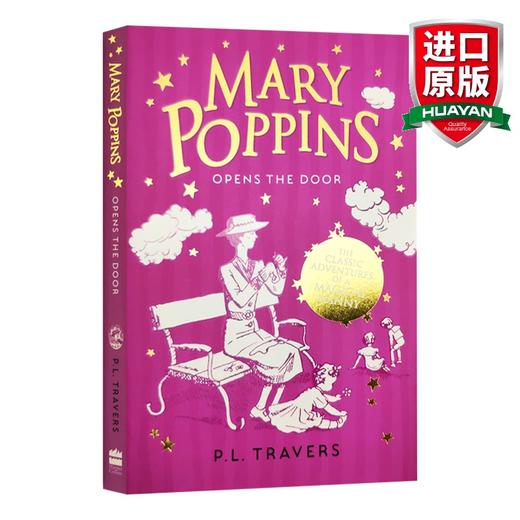 Collins柯林斯 英文原版 Mary Poppins Opens the Door 玛丽阿姨打开虚幻的门 桥梁章节小说 奇幻儿童文学作品 魔力童话世界 英文版 商品图0