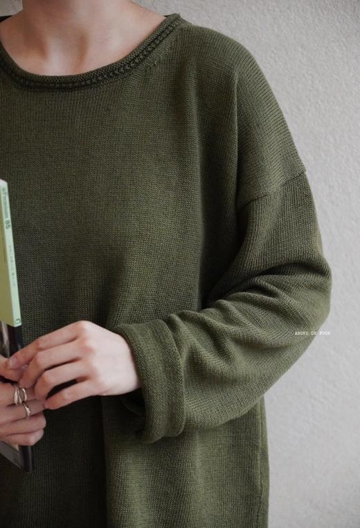 Ecole de curiosities棉麻针织衫 商品图3