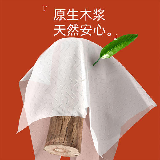 「大粗卷！24卷装」植护气垫纸巾卫生纸 居家日用24卷无芯卷纸5层厕纸大卷厕所擦手纸清洁工具 商品图2