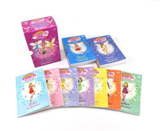 英文原版 Rainbow Magic 21 Copy Box Set Colour  Pet  Party Fairies 彩虹仙子21册套装2 儿童桥梁书 英文版 进口英语原版书籍 商品图2