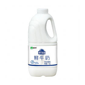 BHS 盒心卖场 蒙牛现代牧场鲜牛奶 1.5L