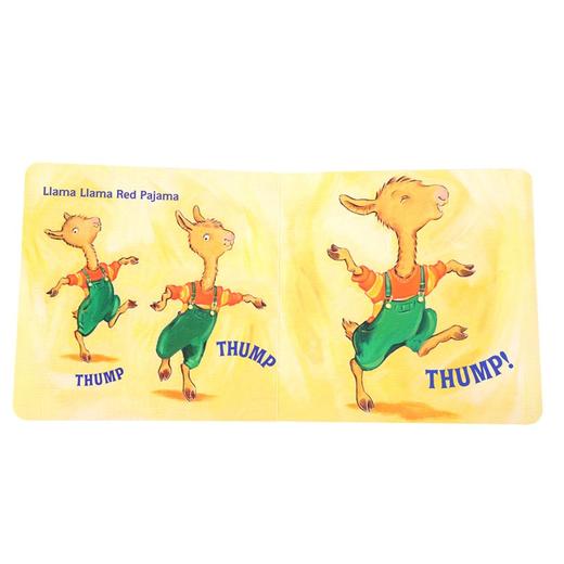 【英文原版】小彼恩点读书 羊驼拉玛 Llama Llama 4册 儿童心理行为指导 经典晚安读物 生活习惯养成毛毛虫点读笔配套书（不带笔） 商品图3