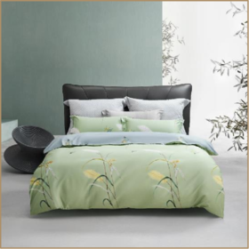 【团购展示】水星家纺 全棉抗菌四件套——倩影摇曳