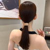 【9.9包邮】10件套女士发绳套装高弹蝴蝶结加粗大弹力亚克力奶咖色9款组合装 商品缩略图4