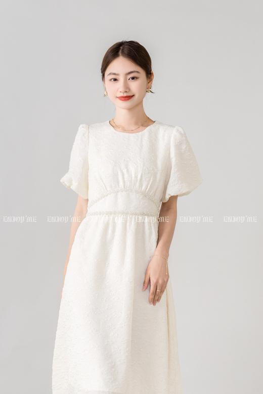 【门店同款】2023年夏季肌理面料珍珠连衣裙 150566034 商品图4
