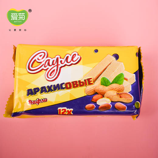 华夫花生威化饼干180g 商品图0