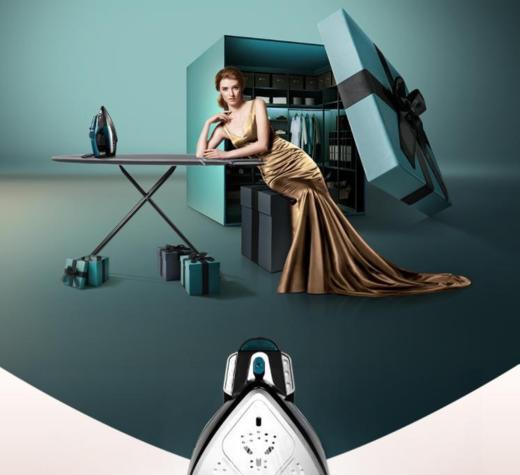 【团购展示】卓力（CuoRi）智能电熨斗手持式蒸汽熨斗ES2446 商品图0