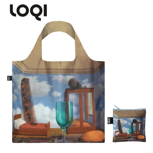 德国LOQI 博物馆系列 抽象画风景画合集 蒙德里安 夏加尔 万用环保袋 再生环保材料 单肩可折叠 旅行大容量 防泼水 超轻50g可承重40斤 商品图10