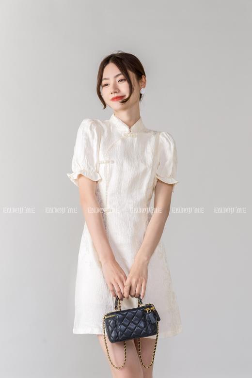 【门店同款】2023年夏季重工珍珠扣旗袍裙 150566851 商品图5