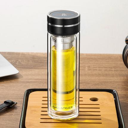 【团购展示】富光宣捷数显双层玻璃杯G2107-SH-320 商品图0