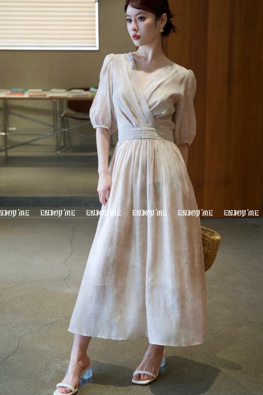 【门店同款】夏季水墨画晕染天丝裙 150623481 商品图0