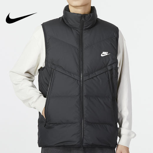 Nike/耐克羽绒马甲男子保暖立领上衣冬季运动背心DV1136-010 商品图0