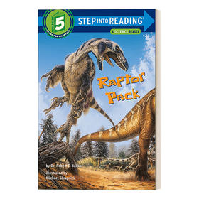 英文原版 Step Into Reading 5 - Raptor Pack 猛禽群 兰登分级读物5 英文版 进口英语原版书籍