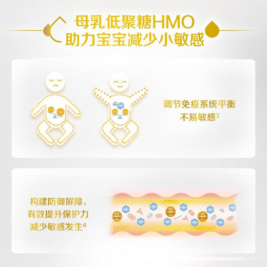 德国原装进口 惠氏启赋HA适度水解奶粉 1段(0-12月)800g/罐 商品图5