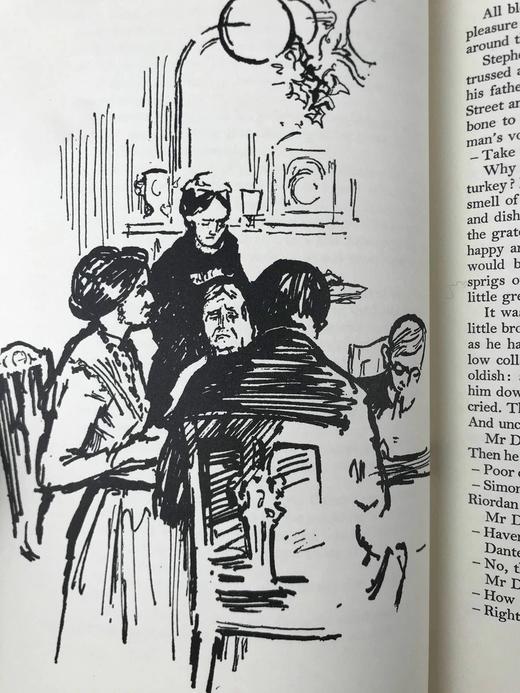 詹姆斯·乔伊斯《一个青年艺术家的肖像》 8幅插图 精装大32开 商品图11
