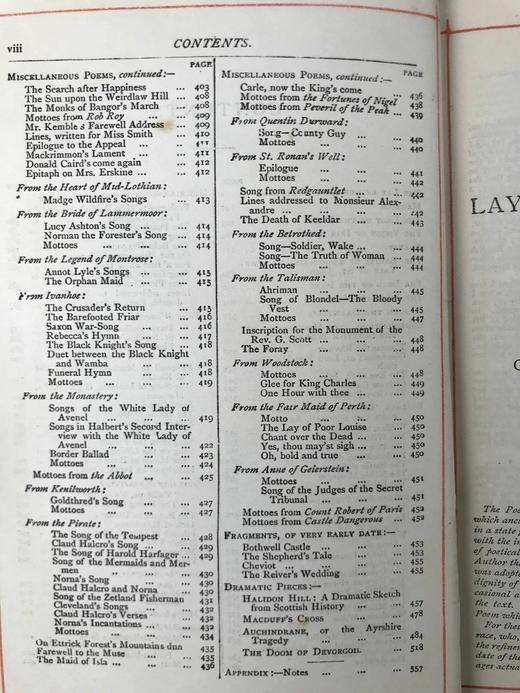 约19世纪后期 司各特诗集 约10幅版画插图 漆布精装32开 商品图6