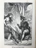 约19世纪后期 司各特诗集 约10幅版画插图 漆布精装32开 商品缩略图8